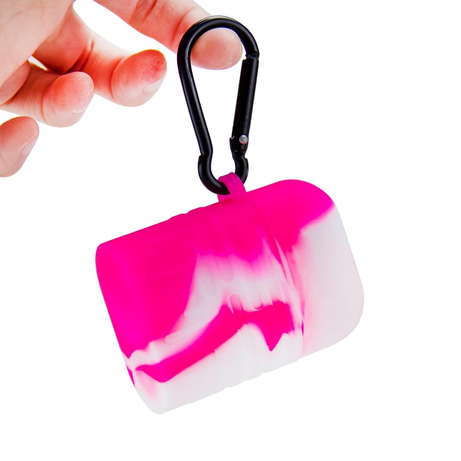 Pink Silicone Dugout One Hitter Set