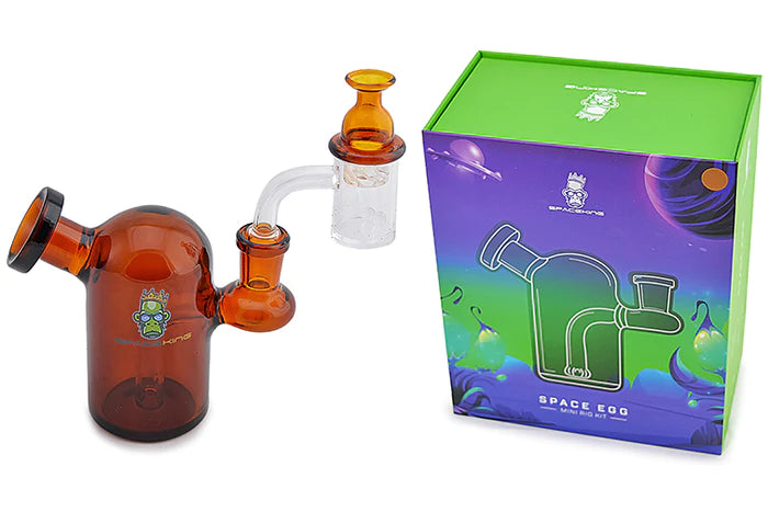 Space King Glass - 'Space Egg' Mini Rig by Space King | Buddy Brandz