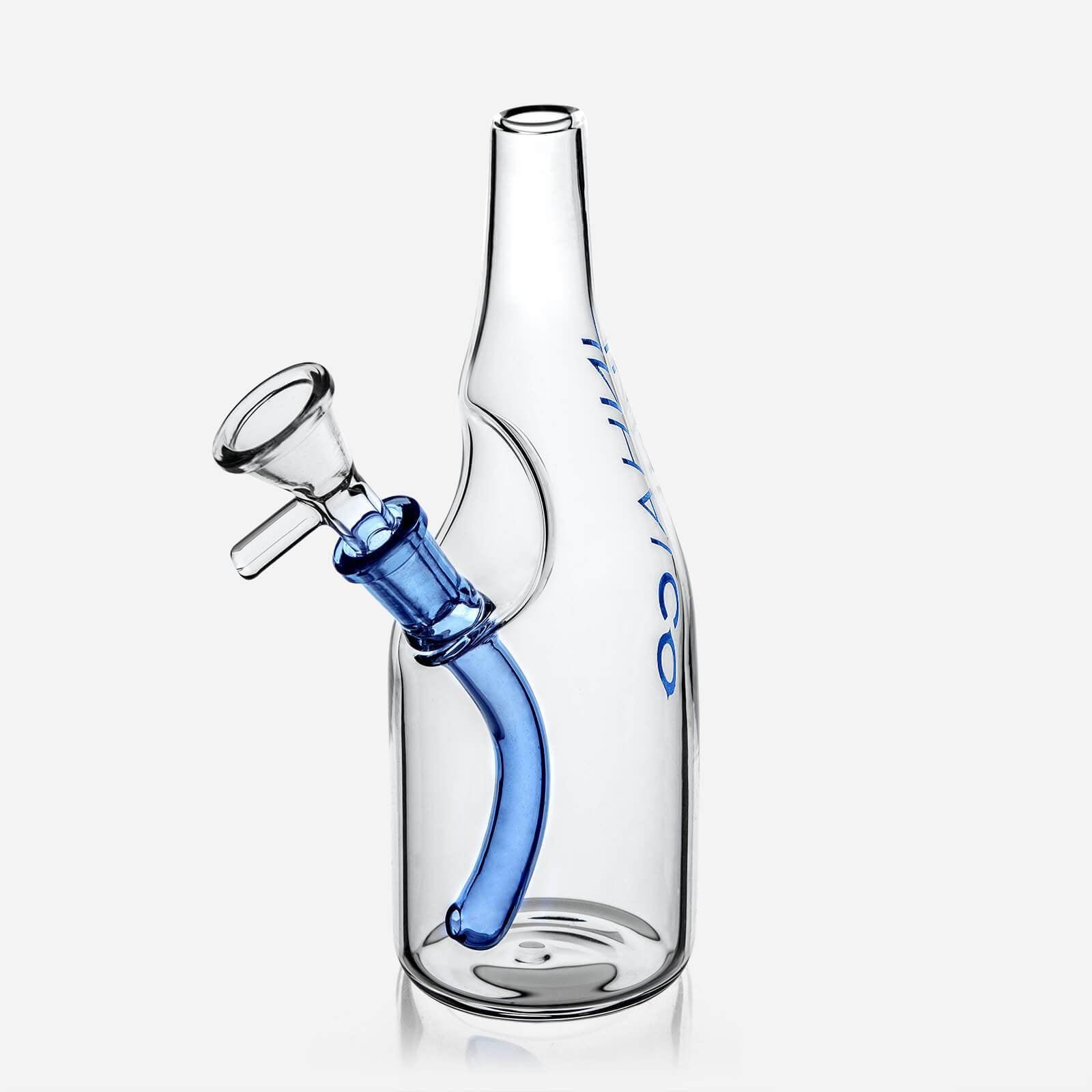 Sake Bottle Glass Water Bong