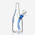 Load image into Gallery viewer, Sake Bottle Glass Water Bong
