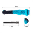 Load image into Gallery viewer, Silicone Dab Straw with Cap
