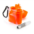 Load image into Gallery viewer, Silicone One Hitter Dugout with Keychain
