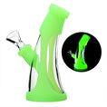 Load image into Gallery viewer, Mini Horn Glow in the Dark Water Bong
