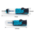 Load image into Gallery viewer, Silicone Honeycomb Honey Straw 7"
