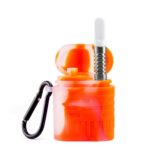 Silicone One Hitter Dugout with Keychain | Buddy Brandz