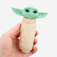 Cargar la imagen en la vista de la galería, Baby Yoda Portable Silicone Hand Pipe
