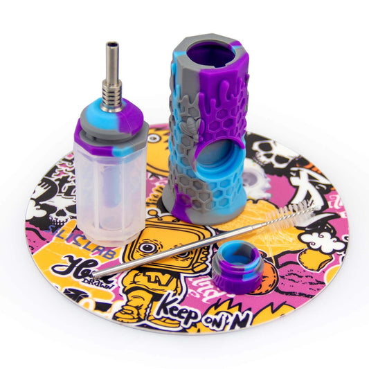Honeycomb Honey Straw Kit - alternate view | Buddy Brandz