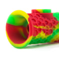 Load image into Gallery viewer, Silicone Honeycomb Honey Straw 7"
