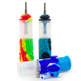 Load image into Gallery viewer, Silicone Honeycomb Honey Straw 7"
