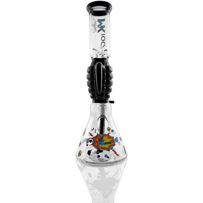 MK Glass Grenade Water Pipe by MK Glass - view 9 | Buddy Brandz