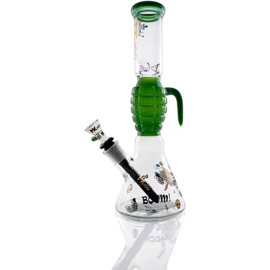MK Glass Grenade Water Pipe by MK Glass | Buddy Brandz | Buddy Brandz