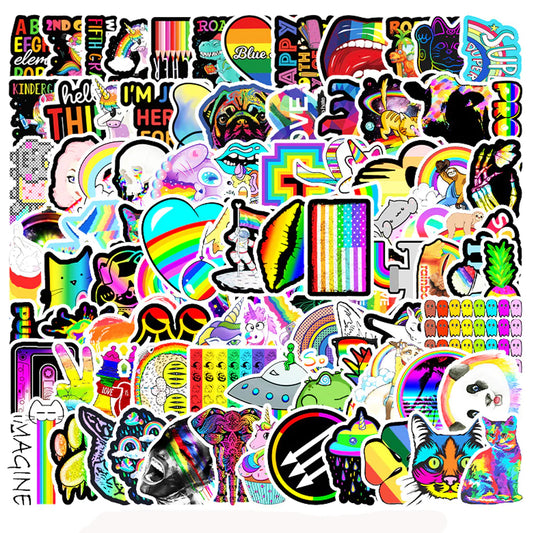 Sticker (pack of 100) by Lebo - view 2 | Buddy Brandz - alternate view | Buddy Brandz
