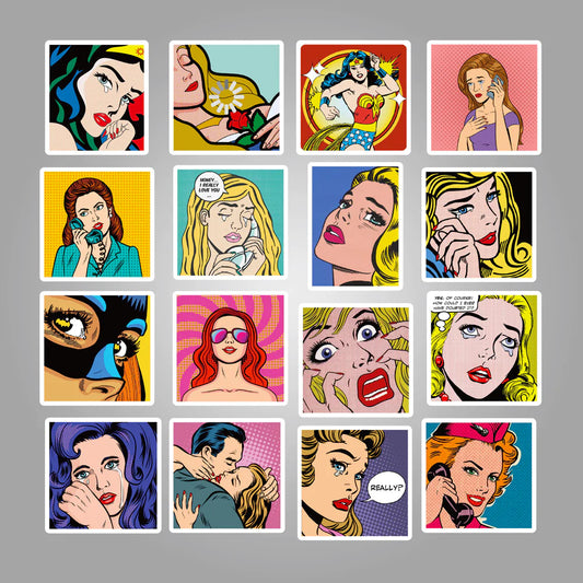 Sticker (pack of 100) by Lebo - view 2 | Buddy Brandz - alternate view | Buddy Brandz