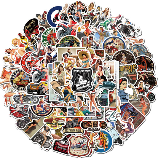 Sticker (pack of 100) by Lebo - view 2 | Buddy Brandz - alternate view | Buddy Brandz