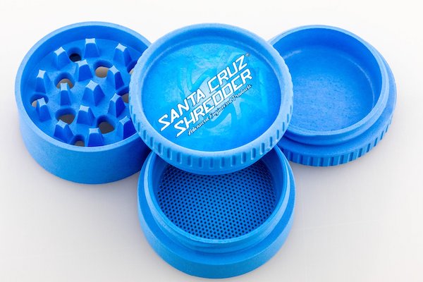 Santa Cruz Shredder Medium 4 Piece Hemp Grinder by Santa Cruz Shredder - view 3 | Buddy Brandz