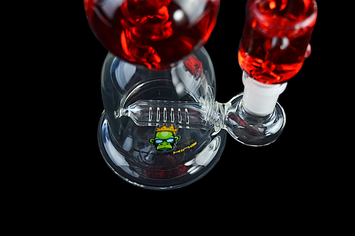 Space King Glass - 'Space Glacier' Freezable Bong by Space King - view 3 | Buddy Brandz