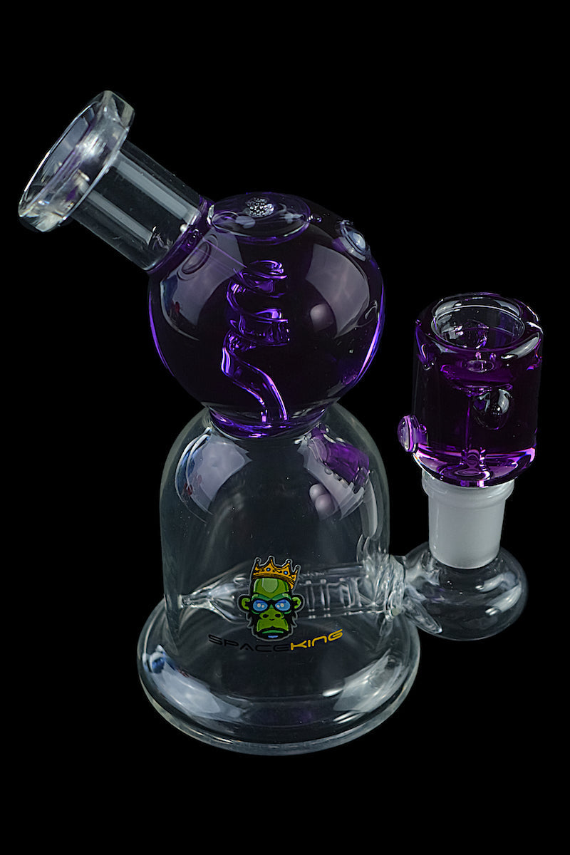 Space King Glass - 'Space Glacier' Freezable Bong by Space King - view 7 | Buddy Brandz