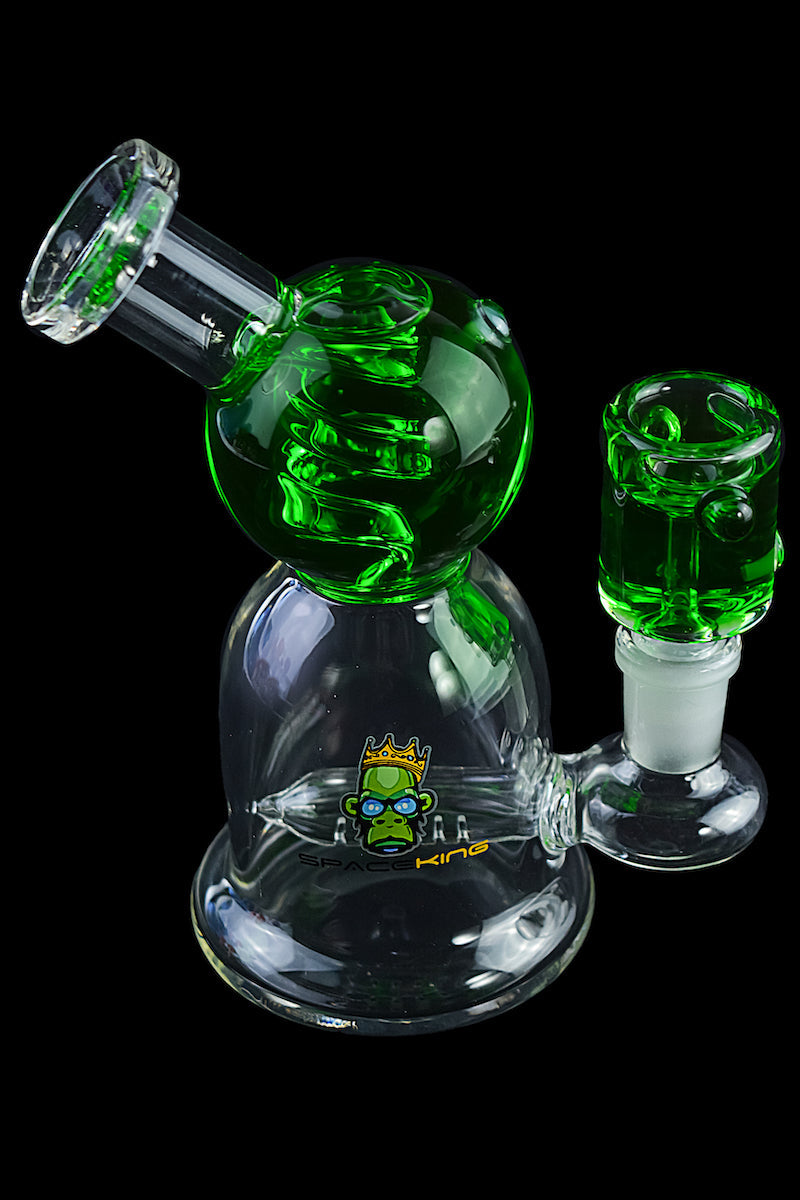 Space King Glass - 'Space Glacier' Freezable Bong by Space King - view 6 | Buddy Brandz