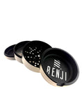 Laad de afbeelding in de Gallery-viewer, Benji XL Ashtray Grinder (4") by Benji - view 2 | Buddy Brandz

