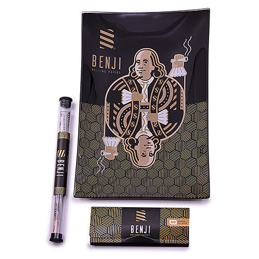 Benji - Shatter-Resistant Glass Tray Kit - King Franklin by Benji | Buddy Brandz