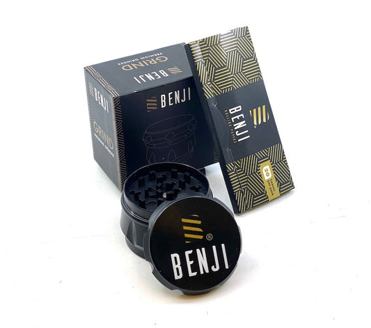 Benji - GRIND - Aluminum Grinder + Booklet by Benji | Buddy Brandz | Buddy Brandz