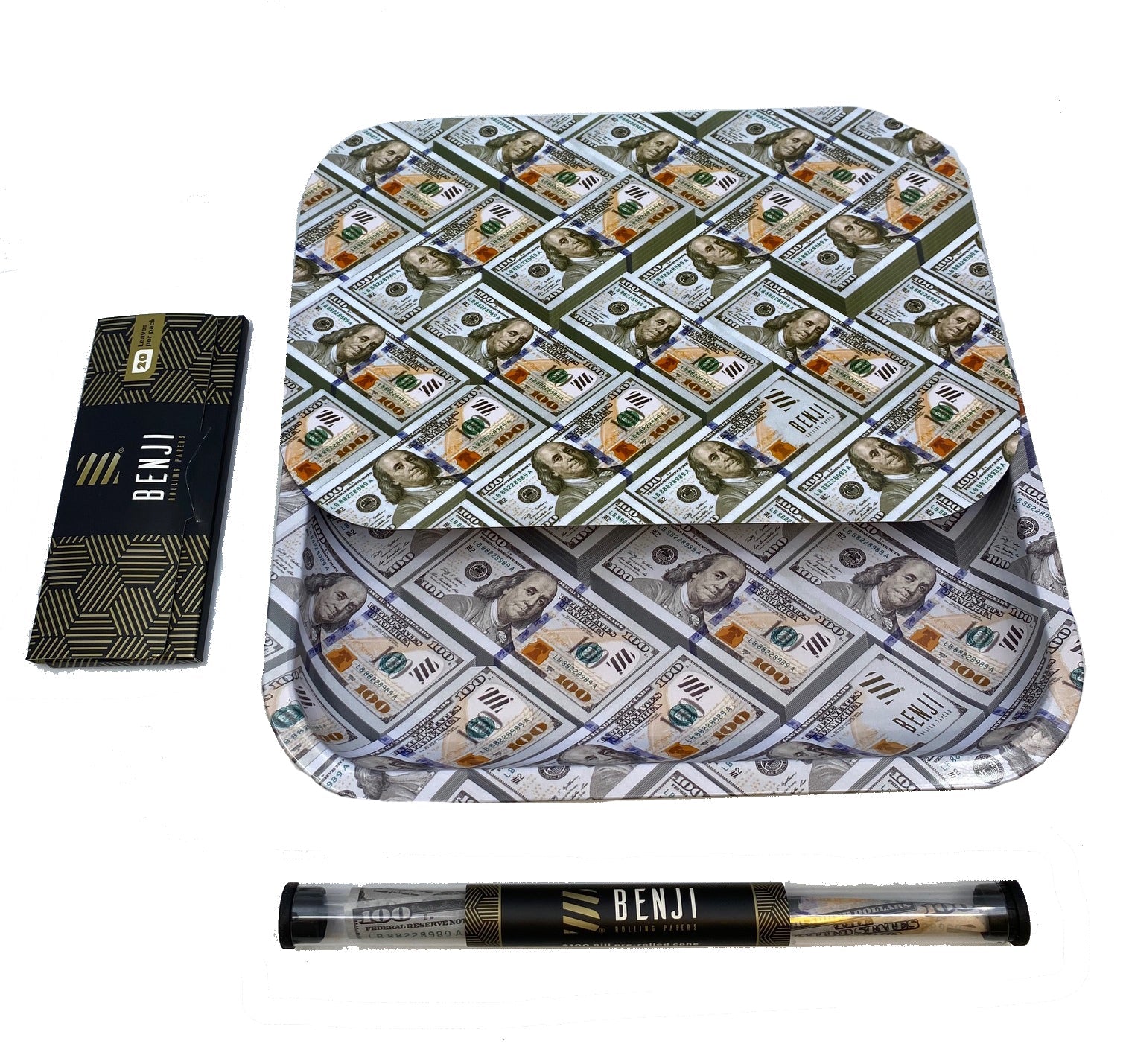 Benji - Tray Kit - $100 Bills by Benji - view 3 | Buddy Brandz