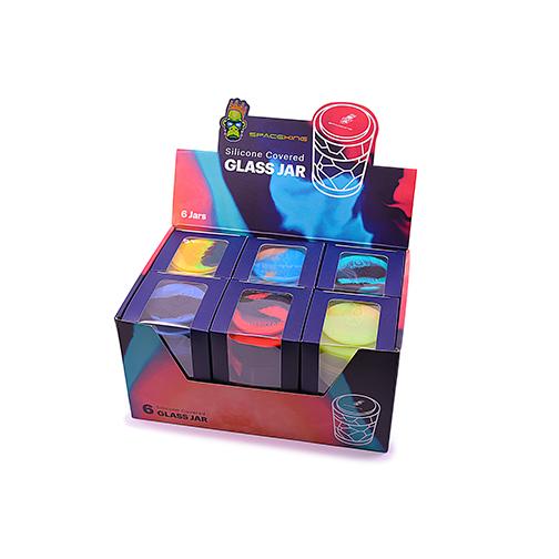 Space King Stackable Glass Silicone Jar by Space King - view 10 | Buddy Brandz