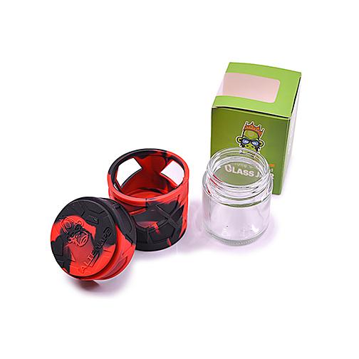 Space King Stackable Glass Silicone Jar by Space King - view 9 | Buddy Brandz