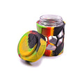 Load image into Gallery viewer, Space King Stackable Glass Silicone Jar by Space King | Buddy Brandz
