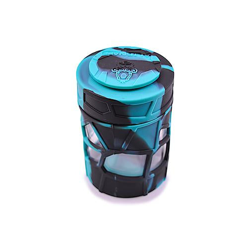 Space King Stackable Glass Silicone Jar by Space King - view 3 | Buddy Brandz