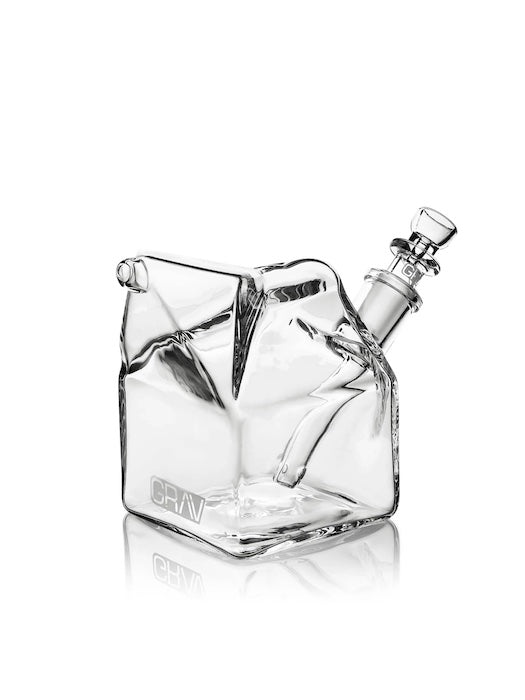 GRAV Milk Carton Bubbler by GRAV | Buddy Brandz | Buddy Brandz