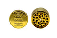 Load image into Gallery viewer, Gold Coin Grinder - (2") (50mm) by n/a - view 2 | Buddy Brandz
