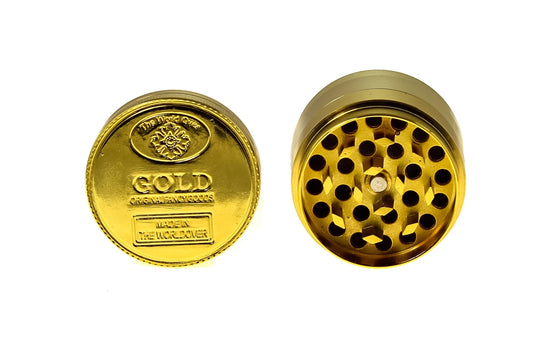 Gold Coin Grinder - (2") (50mm) by n/a - view 2 | Buddy Brandz - alternate view | Buddy Brandz