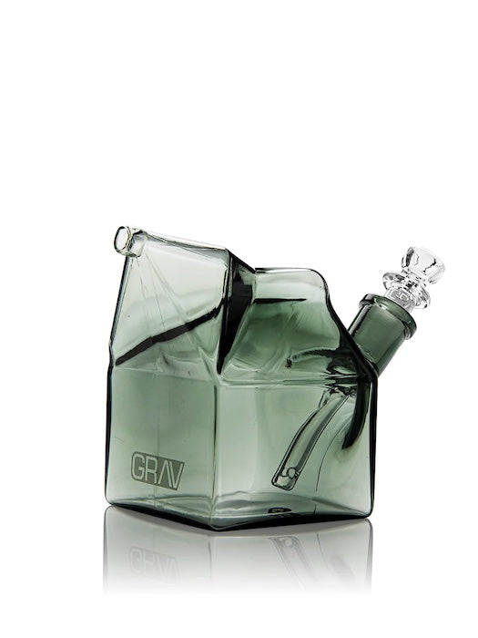 GRAV Milk Carton Bubbler by GRAV - view 7 | Buddy Brandz