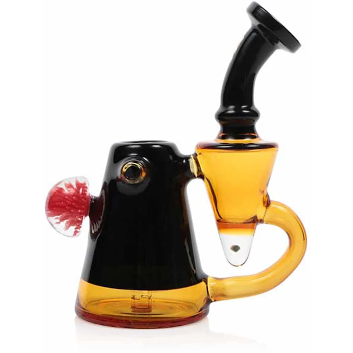MK Glass Sky Bubbler Recycler by MK Glass | Buddy Brandz