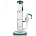 Cargar la imagen en la vista de la galería, MK Glass Horn Bowl Straight Tube Water Pipe by MK Glass | Buddy Brandz
