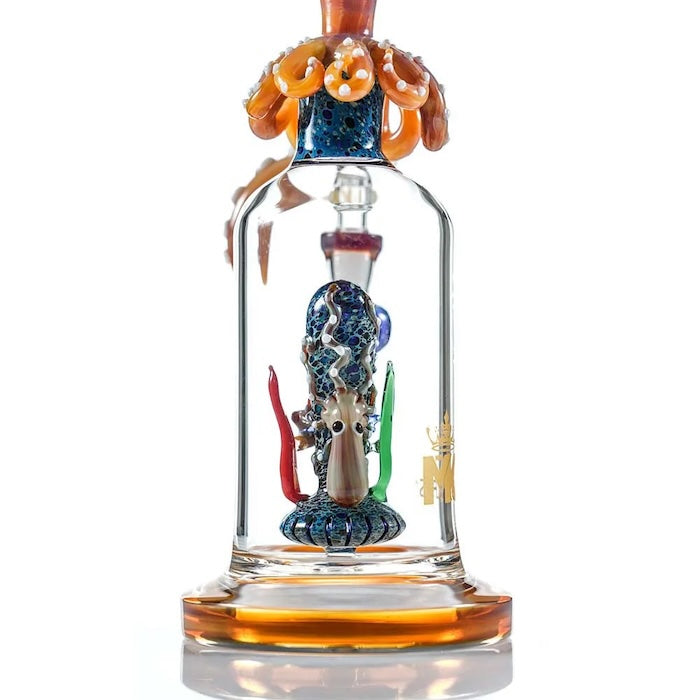 MK Glass Premium Octopus Water Pipe Kit by MK Glass - view 3 | Buddy Brandz