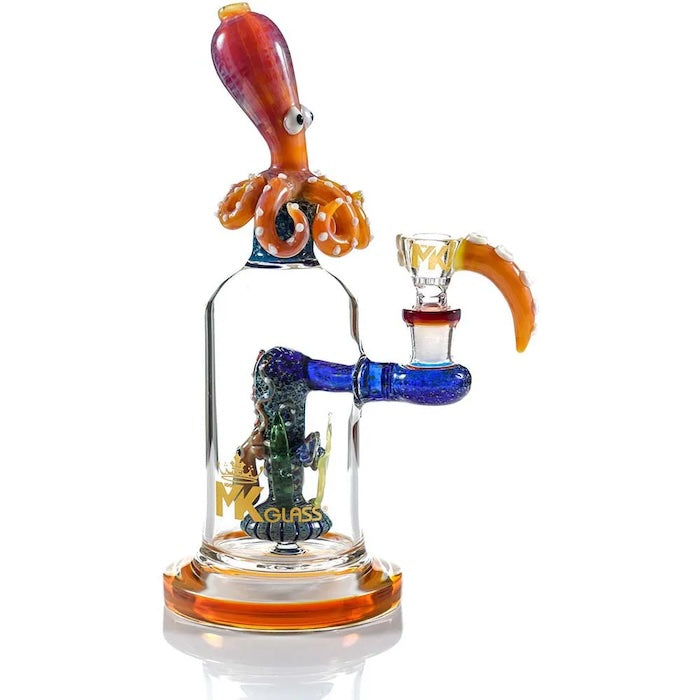 MK Glass Premium Octopus Water Pipe Kit by MK Glass - view 2 | Buddy Brandz