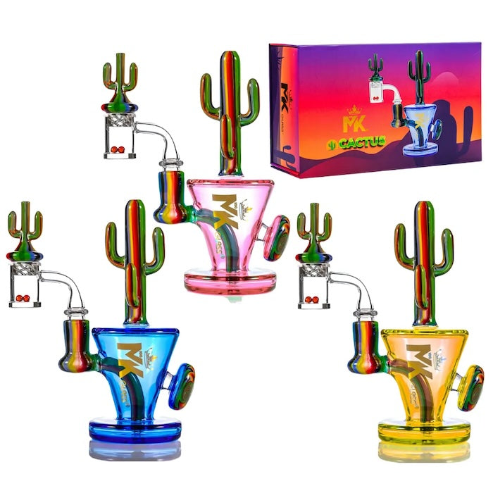 MK Glass Cactus Rig by MK Glass | Buddy Brandz