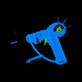 Cargar la imagen en la vista de la galería, Space Out Ray Gun Torch Lighter - Glow Purple by Space Out | Buddy Brandz
