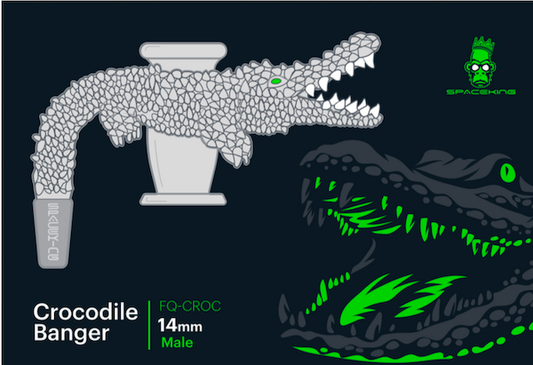 Space King Crocodile Banger - Limited Edition by Space King - view 2 | Buddy Brandz - alternate view | Buddy Brandz