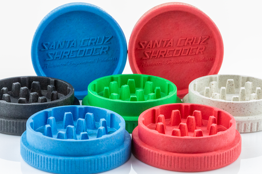 Santa Cruz Shredder Medium 2 Piece Hemp Grinder by Santa Cruz Shredder | Buddy Brandz | Buddy Brandz