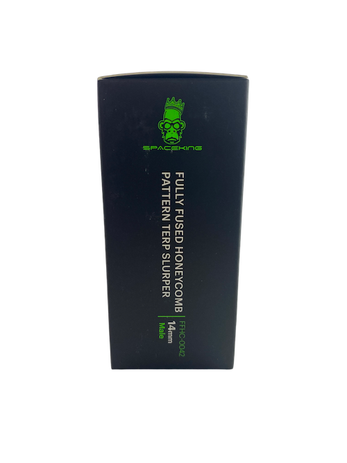 Space King Fully Fused Honeycomb Pattern Terp Slurper by Space King - view 7 | Buddy Brandz