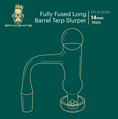 Cargar la imagen en la vista de la galería, Space King Fully Fused Long Barrel Terp Slurper by Space King - view 4 | Buddy Brandz
