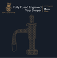 Cargar la imagen en la vista de la galería, Space King Fully Fused Engraved Terp Slurper by Space King - view 4 | Buddy Brandz
