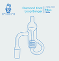 Cargar la imagen en la vista de la galería, Space King Diamond Knot Loop Banger Kit by Space King - view 5 | Buddy Brandz
