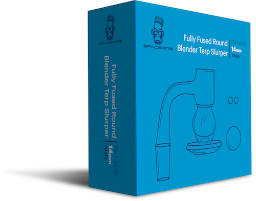 Space King Fully Fused Round Blender Terp Slurper by Space King - view 5 | Buddy Brandz
