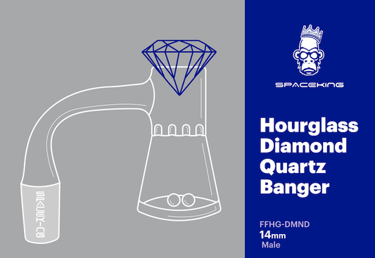 Space King Hourglass Diamond Banger Kit (Blue Gray) by Space King - view 2 | Buddy Brandz - alternate view | Buddy Brandz