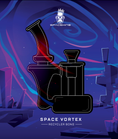 Cargar la imagen en la vista de la galería, Space King Glass - 'Space Vortex' Recycler Bong by Space King | Buddy Brandz
