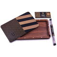 Cargar la imagen en la vista de la galería, Benji - Walnut Tray w/ Magnetic Lid Kit by Benji - view 2 | Buddy Brandz
